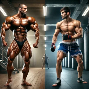 Bodybuilder vs functional training