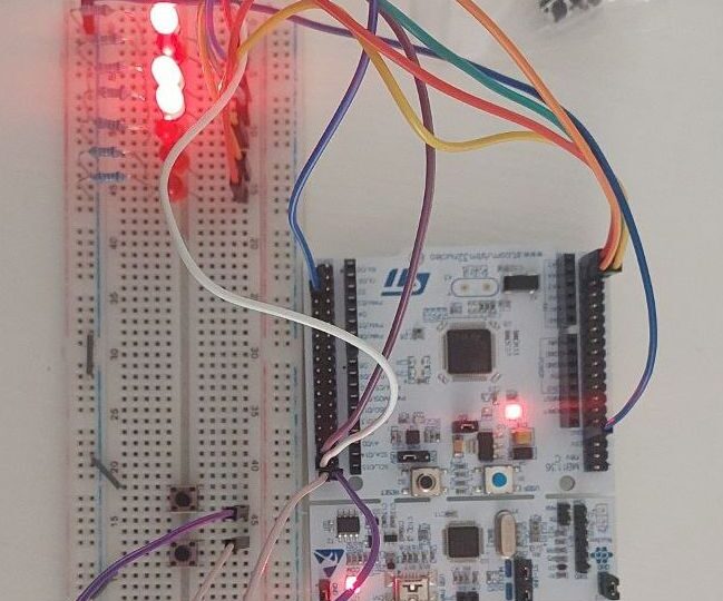 nucleo F030R8 GPIO basics